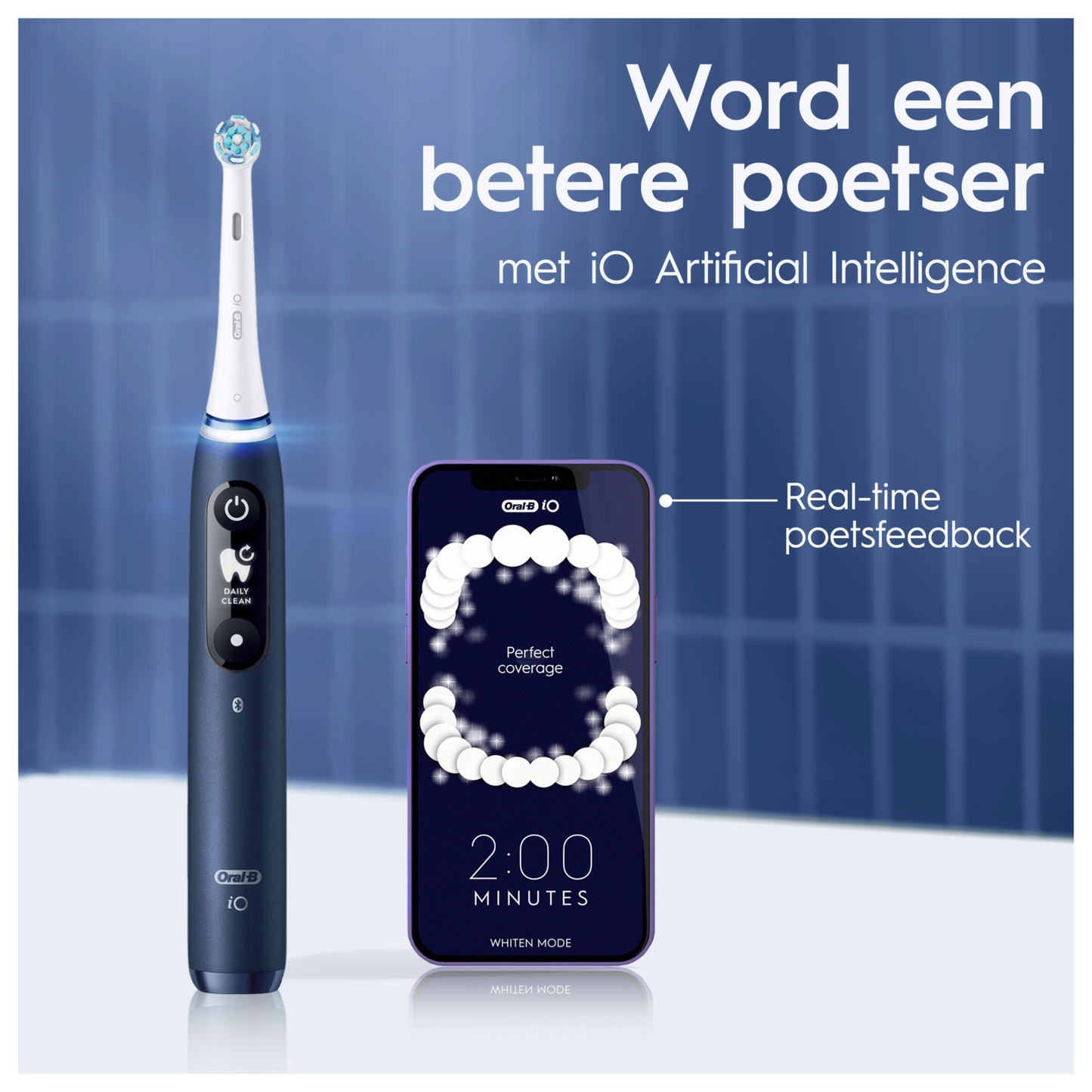 Oral-B iO 7 Sapphire Blue - Tandenborstel.nl
