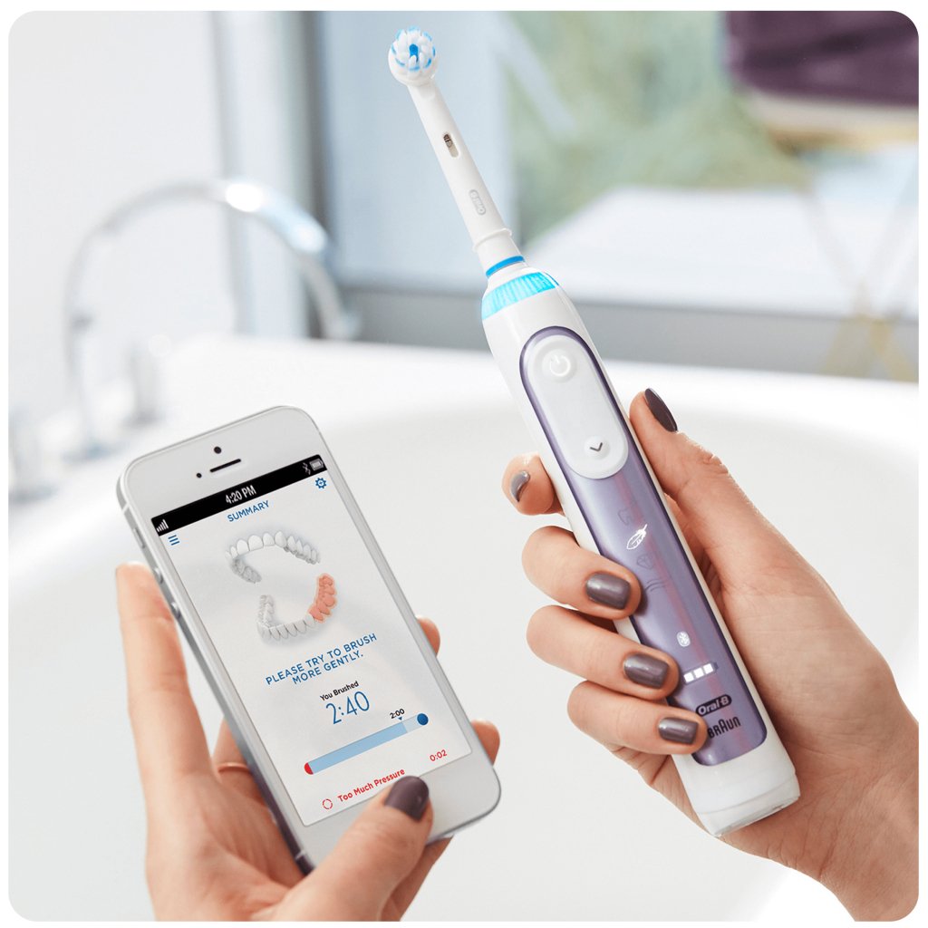 Oral-B Genius 10200W - Orchid Purple - elektrische tandenborstel-Tandenborstel.nl