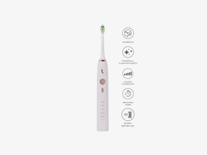 ToothBruzh E-Serie Mono White - Sonische elektrische tandenborstel-Tandenborstel.nl