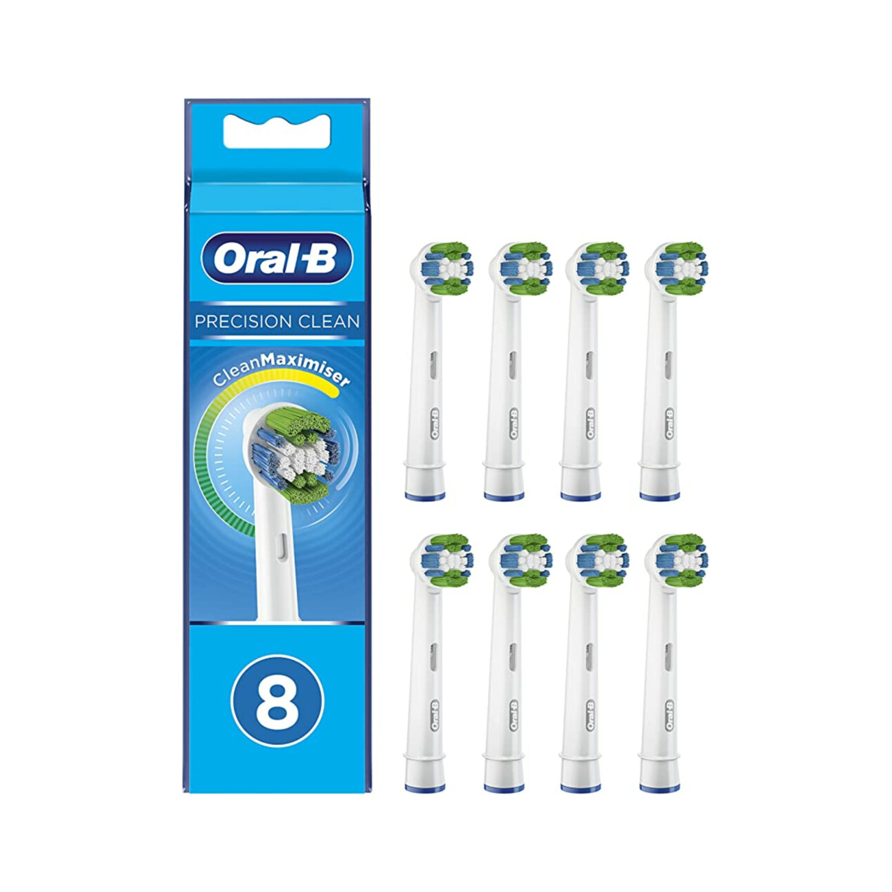 Oral-B Precision Clean opzetborstels - 8 stuks-Tandenborstel.nl
