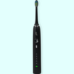 elektrische tandenborstel toothbruzh black vooraanzicht