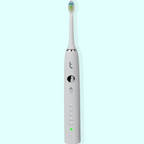 elektrische tandenborstel toothbruzh white vooraanzicht