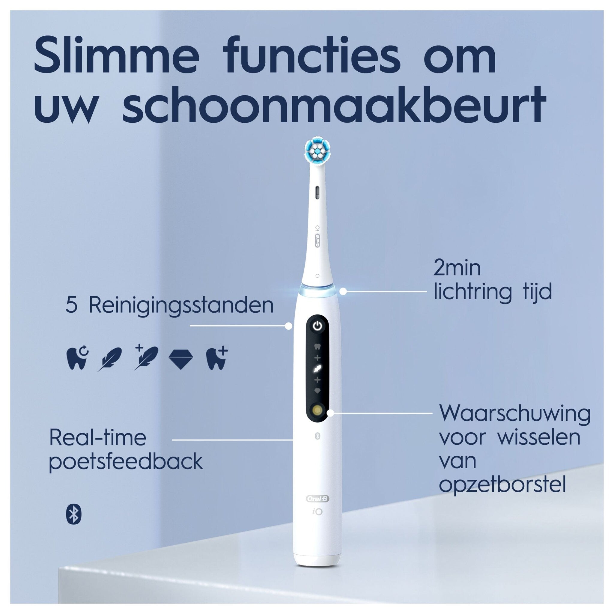 Oral-B iO 5 White - elektrische tandenborstel-Tandenborstel.nl