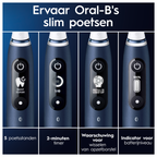 Oral-B iO 7 Sapphire Blue elektrische tandenborstel-Tandenborstel.nl