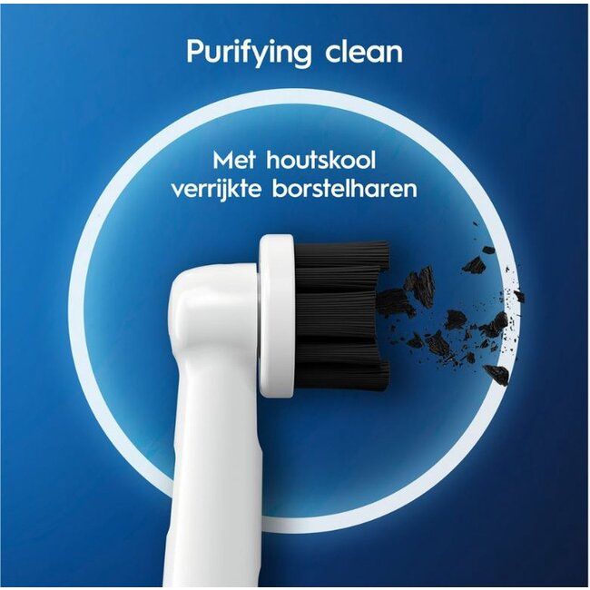Oral-B Pure Clean Opzetborstel - 8 Stuks-Tandenborstel.nl