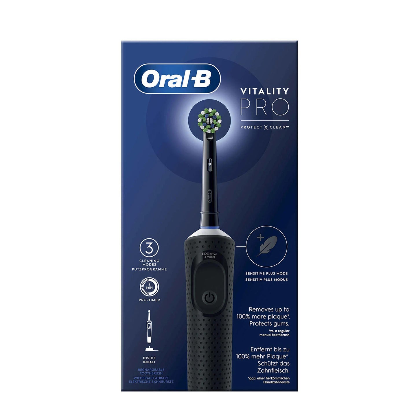 Oral-B Vitality Pro Zwart - Elektrische Tandenborstel-Tandenborstel.nl