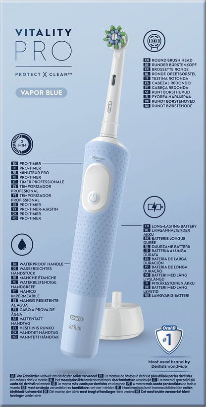 Oral-B Vitality Pro Blauw - Elektrische Tandenborstel-Tandenborstel.nl