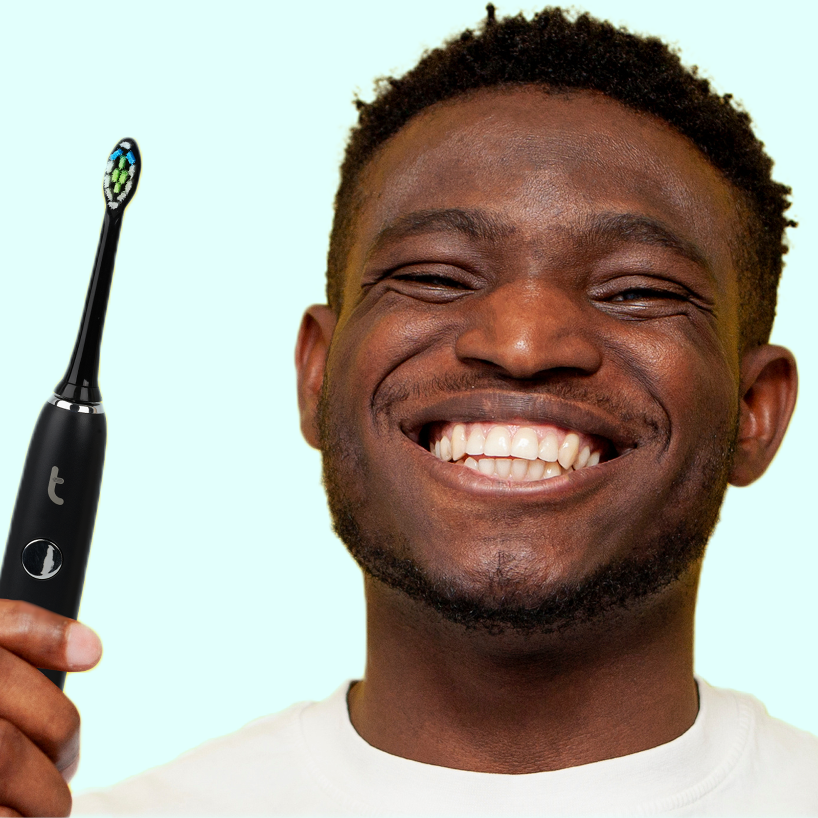 ToothBruzh Mono Black Sonische elektrische tandenborstel