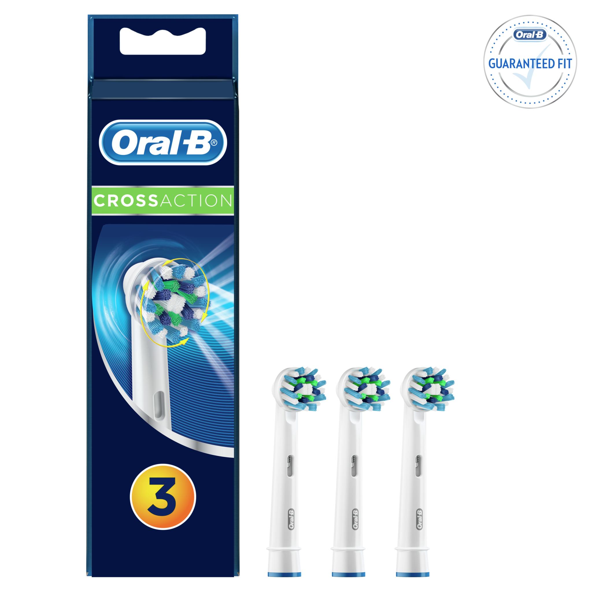 Oral-B Cross Action 3 stuks-Tandenborstel.nl