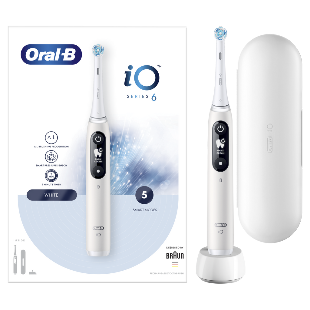 Oral-B iO 6 White - elektrische tandenborstel-Tandenborstel.nl